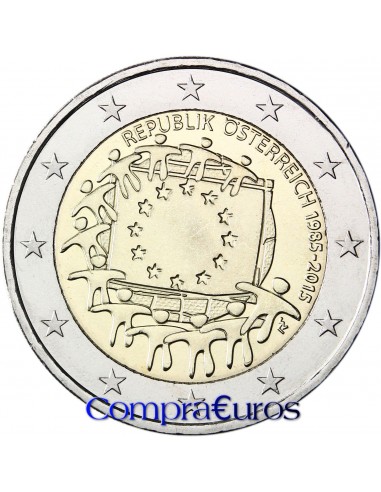 2€ Austria 2015 *Bandera*