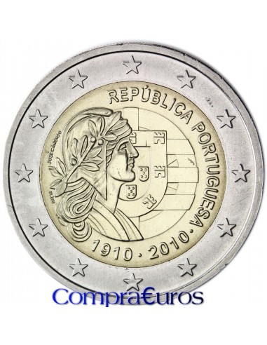 2€ Portugal 2010 *República Portuguesa*