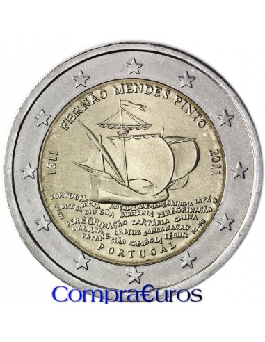2€ Portugal 2011 *Fernâo Mendes Pinto*