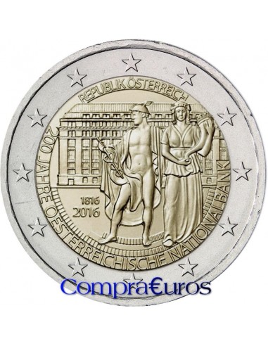 2€ Austria 2016 *Banco Nacional*