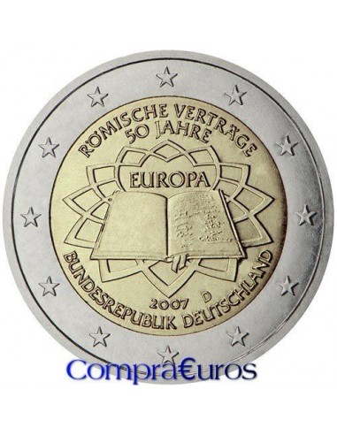 2€ Alemania 2007 *Tratado de Roma* 5 CECAS
