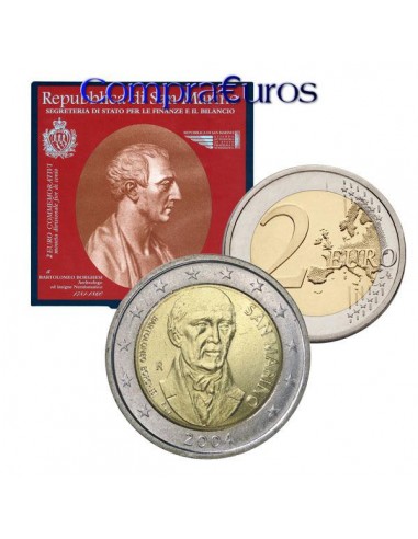 2€ San Marino 2004 *Bartolomeo Borghesi*