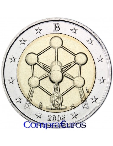 2€ Bélgica 2006 *Atomium*