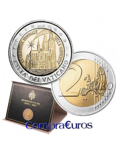 2€ Vaticano 2005 *Día Mundial de la Juventud*