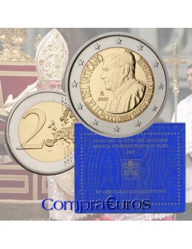 2€ Vaticano 2007 *Papa Benedicto XVI*
