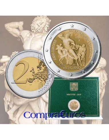 2€ Vaticano 2018 *Patrimonio Cultural*
