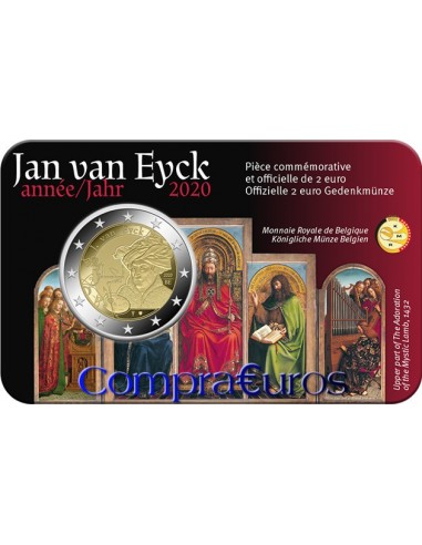 2€ Bélgica 2020 *Jan van Eyck* Versión FR