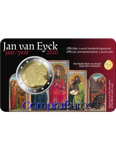 2€ Bélgica 2020 *Jan van Eyck* Versión NL