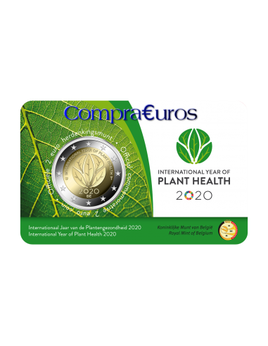 2€ Bélgica 2020 *Sanidad Vegetal* Versión NL