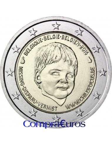 2€ Bélgica 2016 *Child Focus*