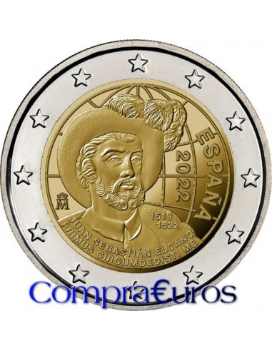 2€ España 2022 *Juan Sebastián Elcano*