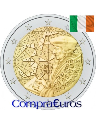 2€ Irlanda 2022 *Programa Erasmus*