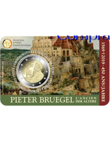 2€ Bélgica 2019 *Pieter Bruegel* Versión FR