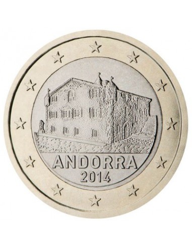 Andorra 2014 1€ Sin Circular