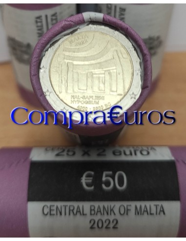 2€ Malta 2022 *Hipogeo de Hal Saflieni*